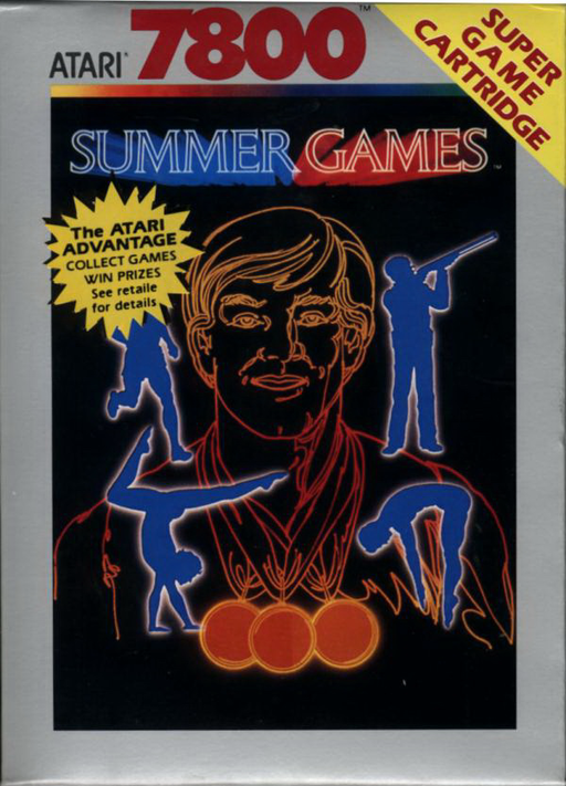 Summer Games (USA) 7800 Game Cover